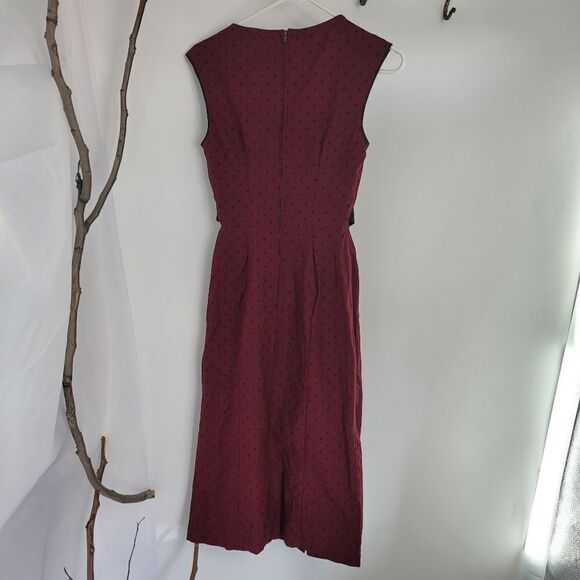 Stop Staring red and black rockabilly dress - Picture 4 of 8